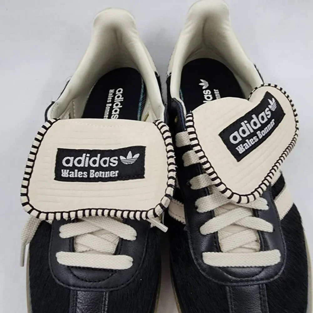 Adidas Originals x WALES BONNER Samba Pony Tonal Low Top Sneakers Unisex 11.5